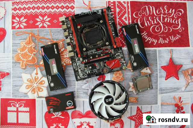 Игровой комплект Intel Xeon E5-2620v3+x99+DDR4 8Gb Оренбург - изображение 1