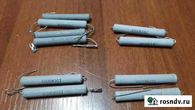 Резисторы MOX Jantzen 10Wt Саяногорск - изображение 1