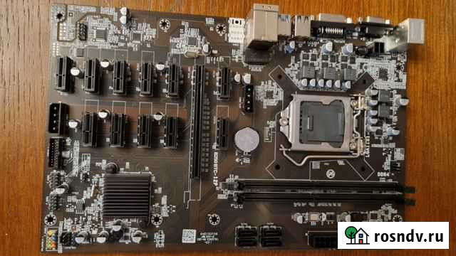 Материнская плата для майнинга на 12 карт b250 btc Казань - изображение 1