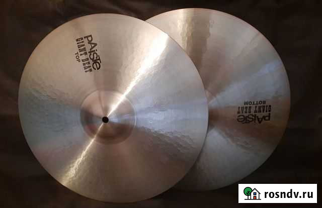 Paiste giant beat hi-hat 16 Северодвинск - изображение 1