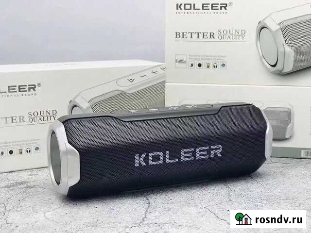 Портативная Bluetooth колонка Koleer s218 Оренбург - изображение 1