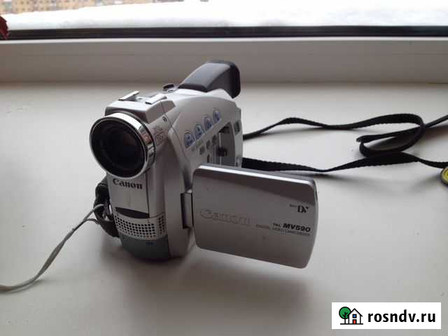 Продам видеокамеру canon DM-MV590E Омск - изображение 1