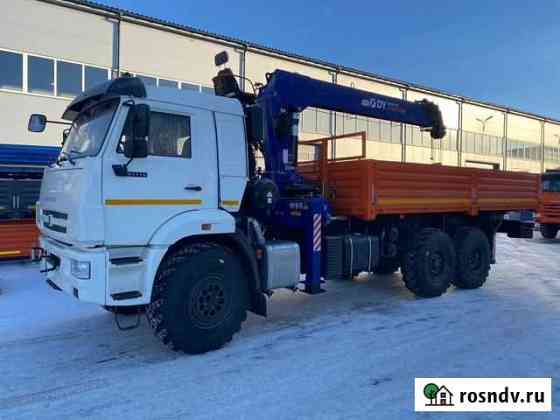 КамАЗ 43118-50 с КМУ, 2021 Красноярск