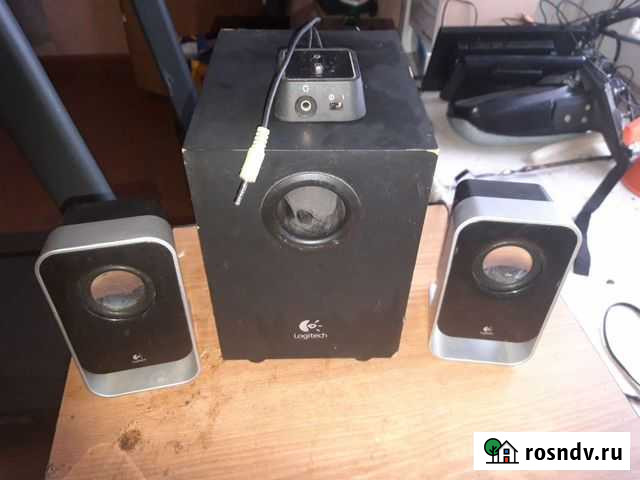 Колонки акустика 2.1 Новосибирск - изображение 1