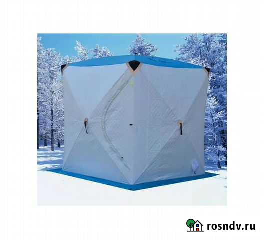 Палатка куб зимняя утеплённая 2,2х2,2х2,3 Новая Кемерово - изображение 1