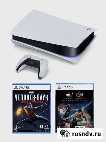 Sony playstation 5 с дисководом Пермь - изображение 1