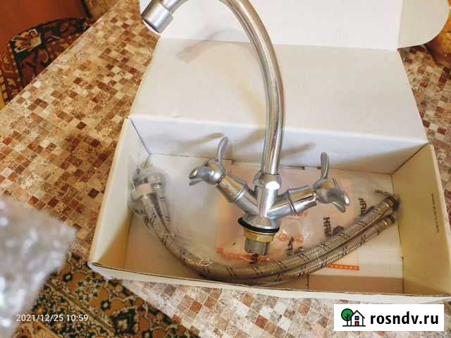 Смеситель для кухни новый Ставрополь - изображение 1