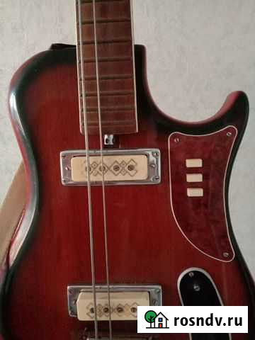 Гитара - бас, в рабочем состоянии. Нужно немного п Омск - изображение 1