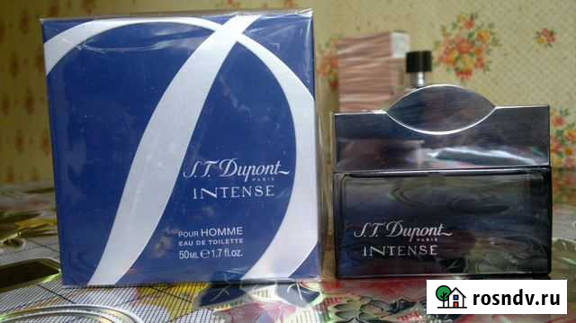 Одеколон мужской S.T.Dupont Intense Paris France Магнитогорск - изображение 1
