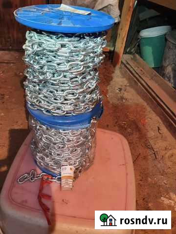 Цепь стальная оцинкованная 6мм Йошкар-Ола - изображение 1