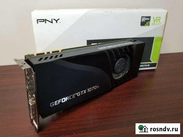 Видеокарта PNY turbo 1070ti Каменск-Уральский - изображение 1