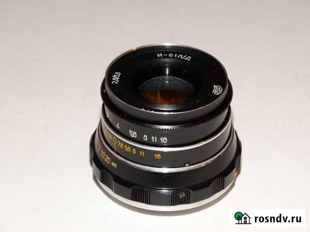 Продаю объектив Индустар И-61 Рыбинск - изображение 1