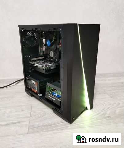 Новый Pentium G5400/GTX1050Ti/16GB/SSD-120Gb/1Tb Новороссийск - изображение 1