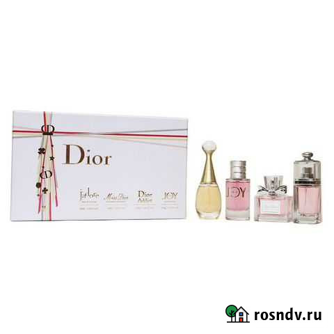 Подарочный набор Christian Dior For Women 4x30 ml Липецк - изображение 1