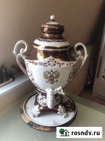 Фарфоровый электрический самовар Ростов-на-Дону - изображение 1