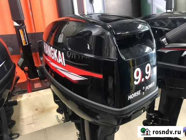 2Х-тактный лодочный мотор hangkai M9.9 HP Омск - изображение 1