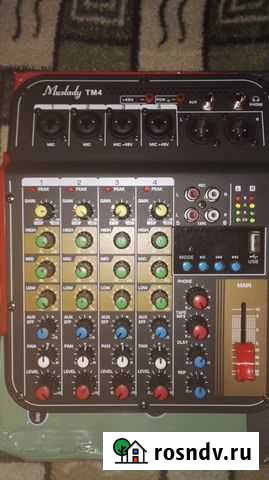 Микшерный пульт тм-4 Рубцовск - изображение 1
