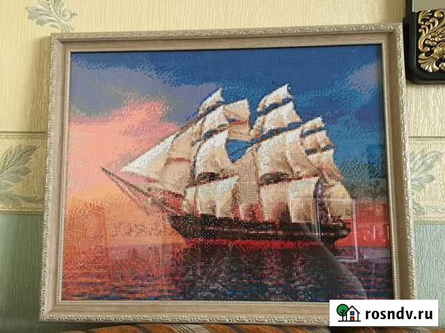 Алмазная вышивка Фрегат Пермь - изображение 1