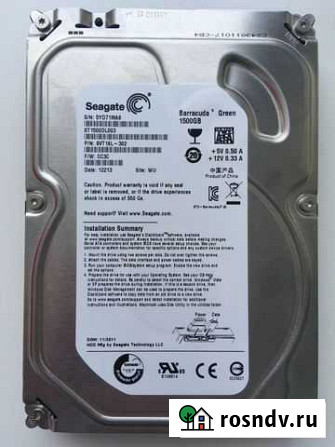 Жесткий диск Seagate Barracuda 1.5 Тб ST1500DL003 Вологда - изображение 1