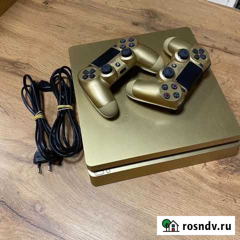 Sony Playstation 4 Slim gold 500 Gb Благовещенск - изображение 1