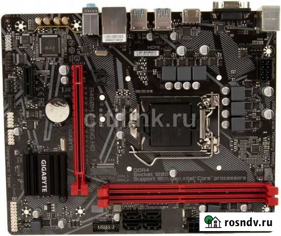 Материнская плата Gigabyte B460M gaming HD Новосибирск - изображение 1