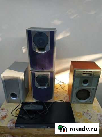 Колонки,dvd проигрыватель Губкин - изображение 1