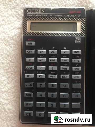 Калькулятор программируемый Citizen SRP-45 Уфа - изображение 1