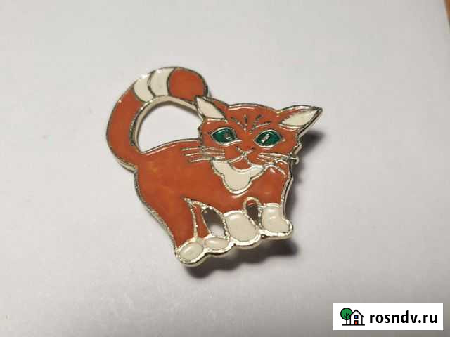 Значок кот котенок Кингисепп - изображение 1