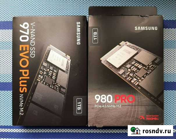 Новые ssd дискиSamsung 970 Evo Plus иSamsung 980 P Казань - изображение 1