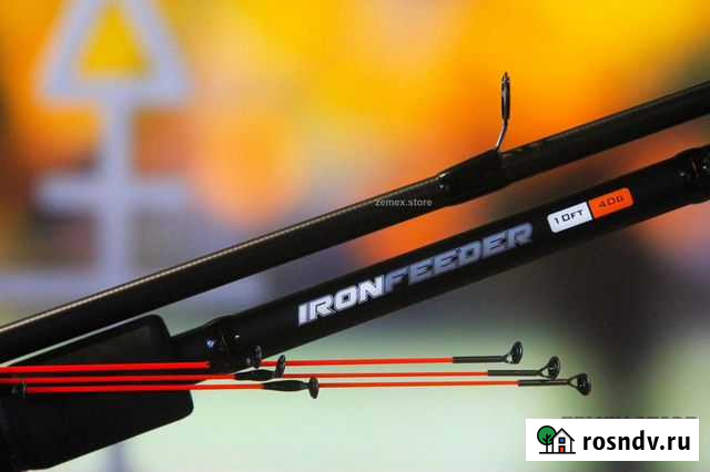 Фидерное удилище Zemex Iron 10ft тест 40гр Саранск - изображение 1