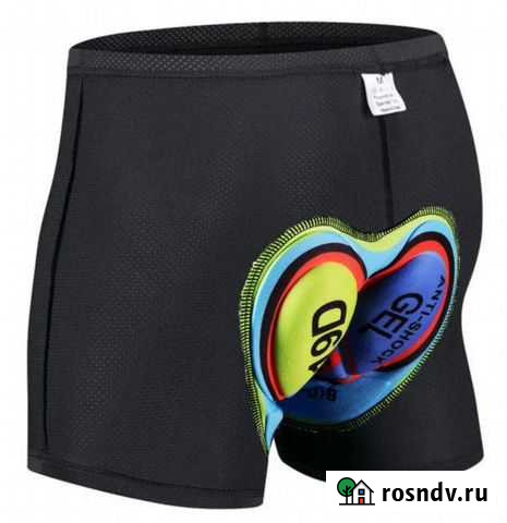 Велошорты (велотрусы) новые, размер L Таганрог - изображение 1