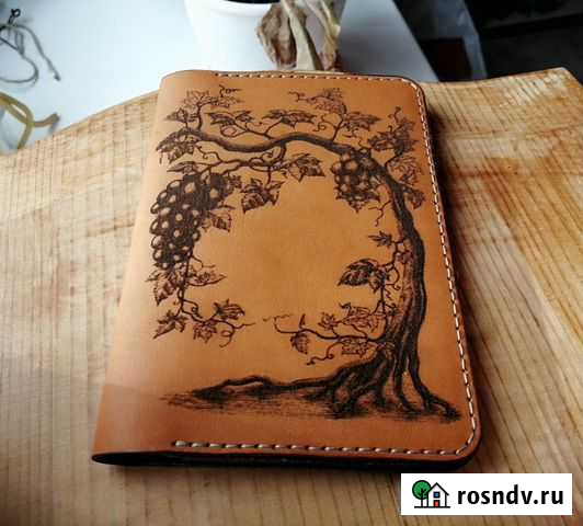 Обложка на паспорт кожа Йошкар-Ола - изображение 1