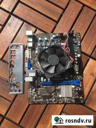 MSI H61M-P20 G3 + Intel G630 + DDR3 4Gb + 250 HDD Десногорск