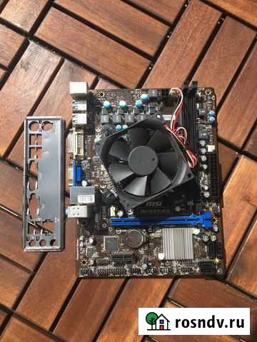 MSI H61M-P20 G3 + Intel G630 + DDR3 4Gb + 250 HDD Десногорск - изображение 1