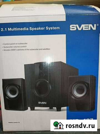 Колонки 2.1 sven MS-107 Уфа - изображение 1