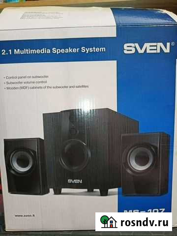 Колонки 2.1 sven MS-107 Уфа - изображение 1