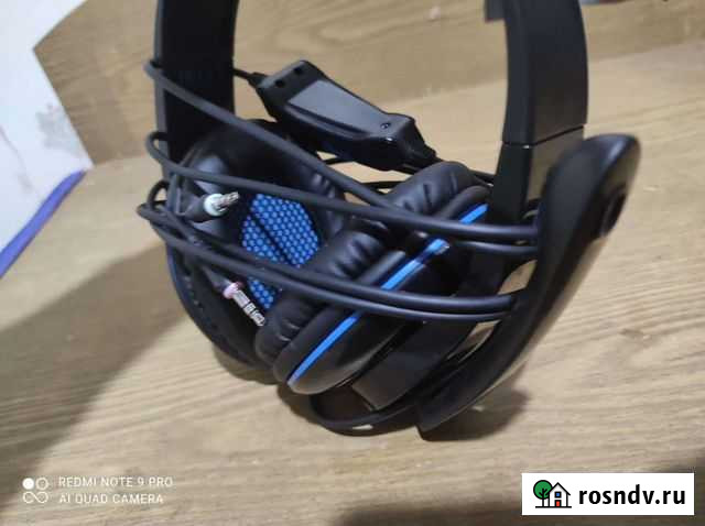 Игровые наушники с микрофоном Кумертау - изображение 1