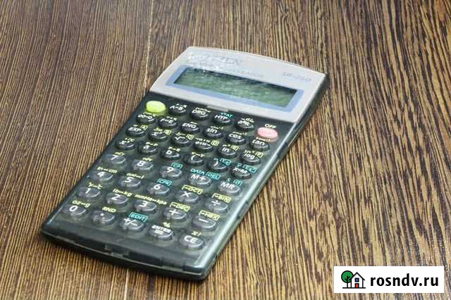 Калькулятор Citizen SRP-280, SR-260 Астрахань - изображение 1