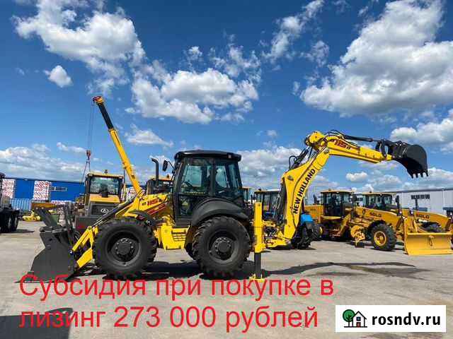 Экскаватор-погрузчик New Holland B115B, 2021 Челябинск - изображение 1