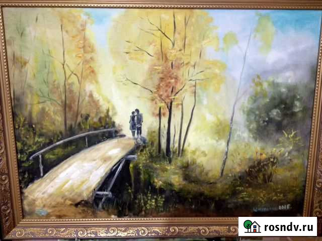 Картина маслом Хабаровск - изображение 1