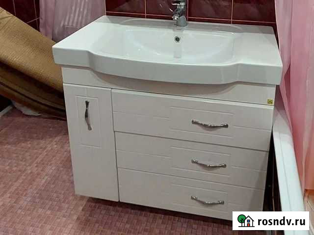 Раковина, шкаф и зеркало Сочи - изображение 1