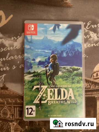 Zelda Breath of the Wild (продажа/обмен) Тюмень - изображение 1