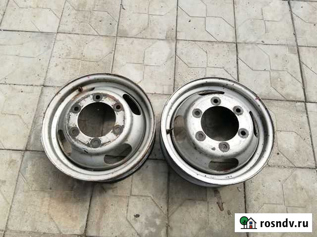 Грузовая штамповка R15 6x170 5.0J 2шт цена за пар Белогорск - изображение 1