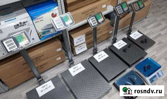 Напольные весы до 100/150/300/500 кг с доставкой Геленджик - изображение 1