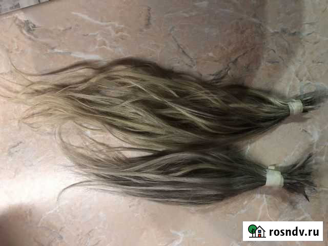 Волосы для наращивания блонд бу Кострома - изображение 1