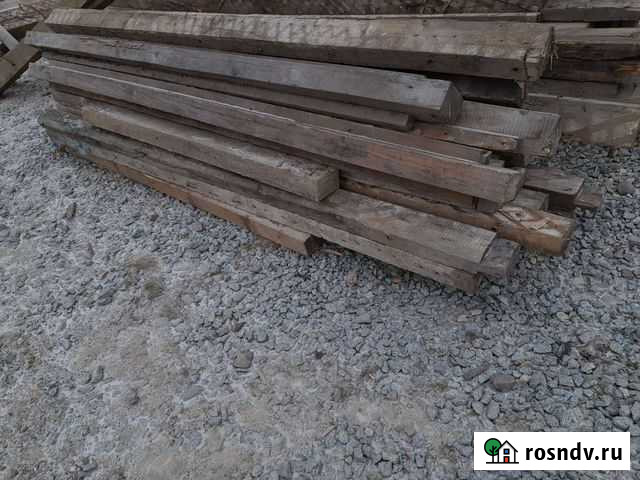 Брус б/у 10см/15см Магадан - изображение 1