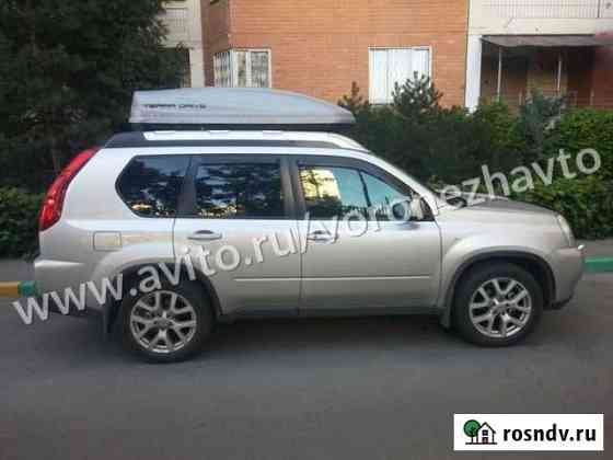 Бокс TerraDrive 480 серый на Nissan X-Trail Воронеж