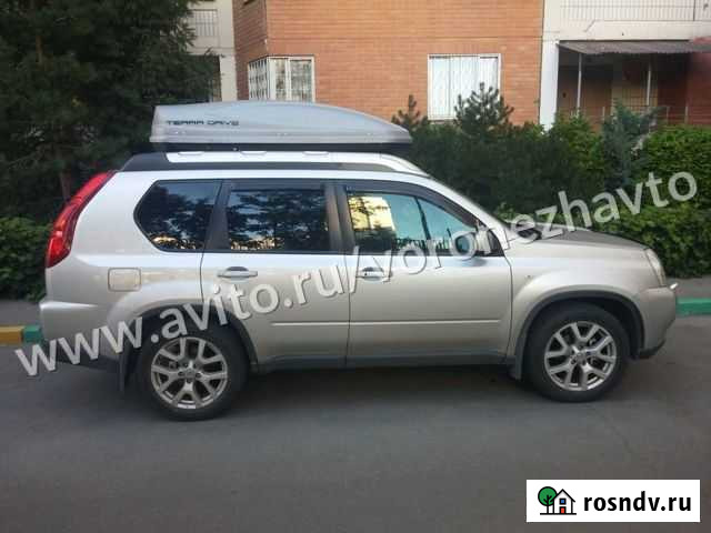 Бокс TerraDrive 480 серый на Nissan X-Trail Воронеж - изображение 1