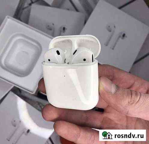 Airpods 2 версия 2021 года, гарантия Иркутск
