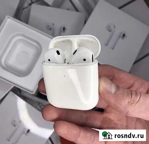 Airpods 2 версия 2021 года, гарантия Иркутск - изображение 1